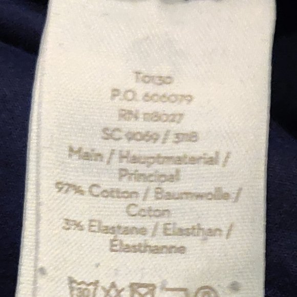 Boden Richmond Flat Front Navy Pants SIZE 8R - Picture 3 of 4